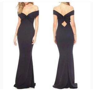 Katie May Liu Twist Gown Size 8